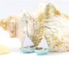 Boucles d'oreilles bateaux à voile en origami