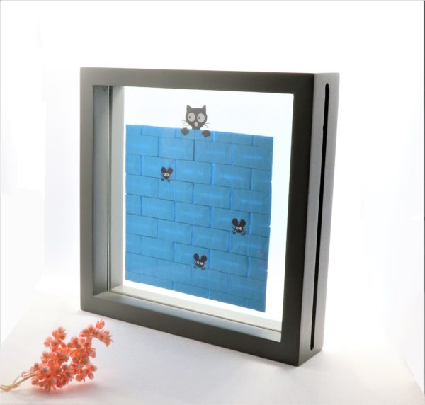 Tableau cache-cache Chat et Souris – Image 3